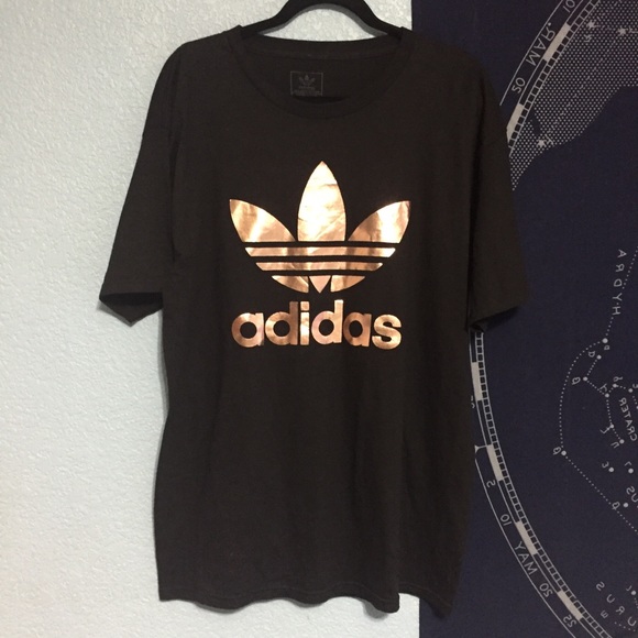 Adidas T Shirt Rose Gold 2025